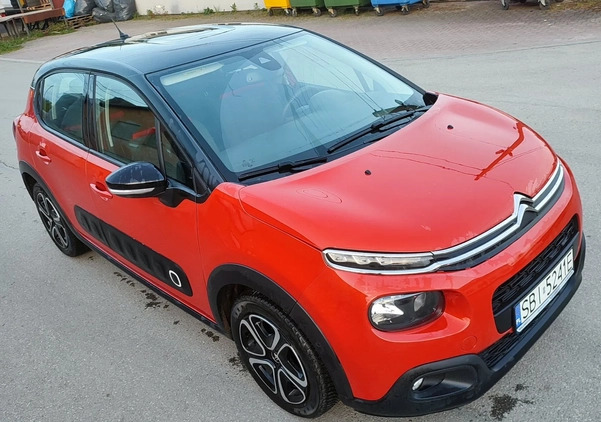 Citroen C3 cena 41900 przebieg: 27669, rok produkcji 2017 z Wołczyn małe 562